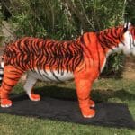 Full sized talking Tiger with head, tail, and eye movement