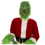 Christmas Angry Green Guy