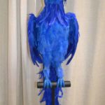 Blue Phoenix Bird