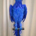 Blue Phoenix Bird