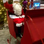 Santa Claus in Sleigh Christmas