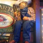 Sitting Cowboy Waver