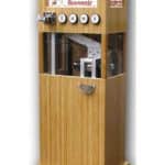 Bamboo 4-Die Souvenir Penny Machine