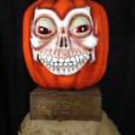 Scary Pumpkin Skeleton