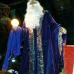 Wizard with lighted Crystal Ball