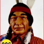 Native American Male Head or Face #006