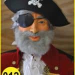 Pirate Male Head or Face #012