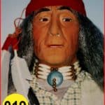 Native American Male Head or Face #019
