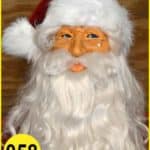 Santa Claus Christmas Male Head or Face #058