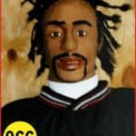 Coolio Ethnic Male Head or Face #066