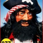 Pirate Male Head or Face #077
