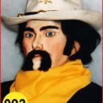 Cowboy Civil War Male Head or Face #093