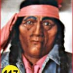 Native American Male Head or Face #117