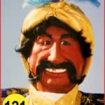 Ethnic Pirate Fortune Teller Male Head or Face #121