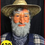 Big Nose Old Timer Farmer Male Head or Face #138