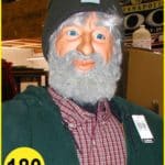 Lumberjack Old Timer Male Head or Face #180