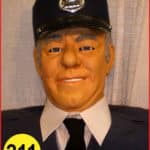 Policeman Male Head or Face #211