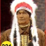Native American Male Head or Face #221