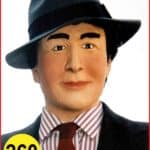 Mafia Gangster Male head or Face #260