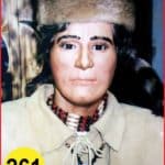 Native American Trapper Male Head or Face #261