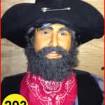 Cowboy Male Head or Face #293