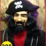 Pirate Male Head or Face #308