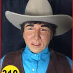 Male Head or Face #310 Cowboy