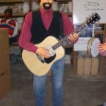 Singing and Guitar Playing Country Man