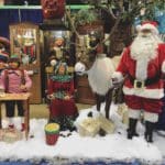 Santa Claus, Mrs. Claus, Caribou, Christmas, Medicine Man, Pirate, and Pappy's Fortune Telling Machine and Character Penny Press
