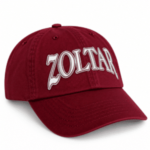 Zoltar Dad Hat (Burgundy)