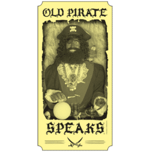 Old Pirate Fortune Card