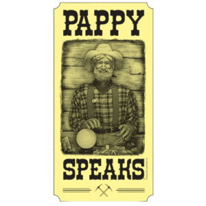 Pappy Speaks Fortune Card