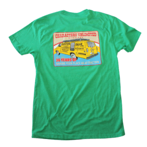 Characters Van Shirt - Kelley Green