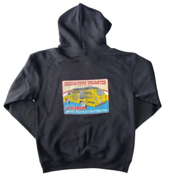 Characters Unlimited Van Hoodie Back Logo Full