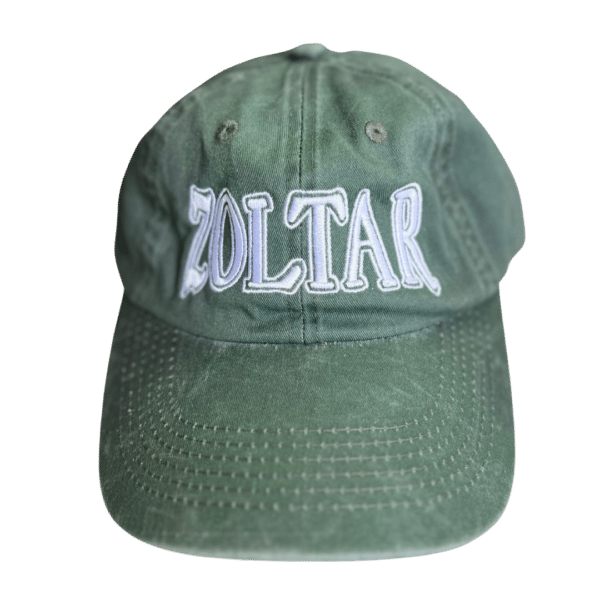 Zoltar Dad Hat Green Front 2