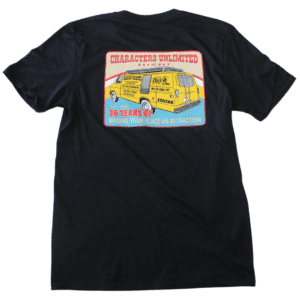 Characters Van Shirt - Black