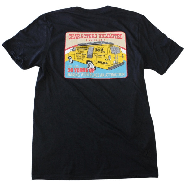 Characters Van Shirt - Black