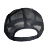 Trucker Hat Black and Charcoal Back 2