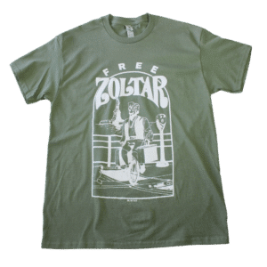 'Free Zoltar' Shirt - Military Green