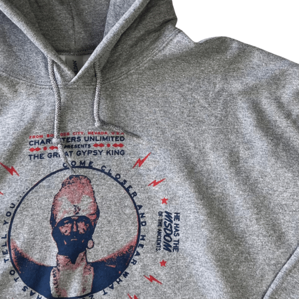 Zoltar 'Nostolgic' Hoodie - Graphite Heather - Image 2