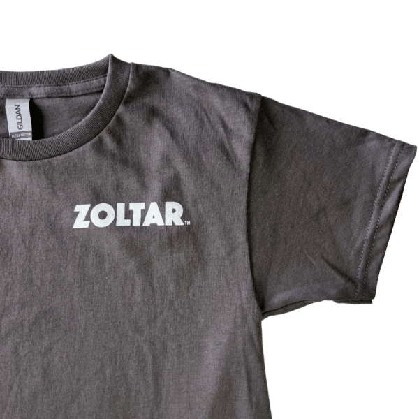 Kids Youth - Zoltar Words of Wisdom Shirt - Asphalt - Image 2