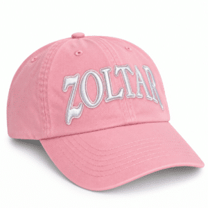 Zoltar Dad Hat (Light Pink)