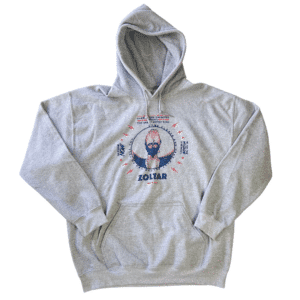 Zoltar 'Nostolgic' Hoodie - Graphite Heather