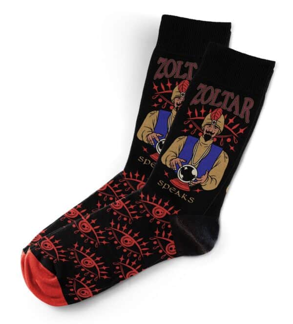 Zoltar Speaks Eye Socks