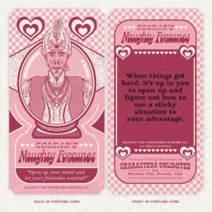 100 Fortune Card Bundle Naughty Zoltar Cards
